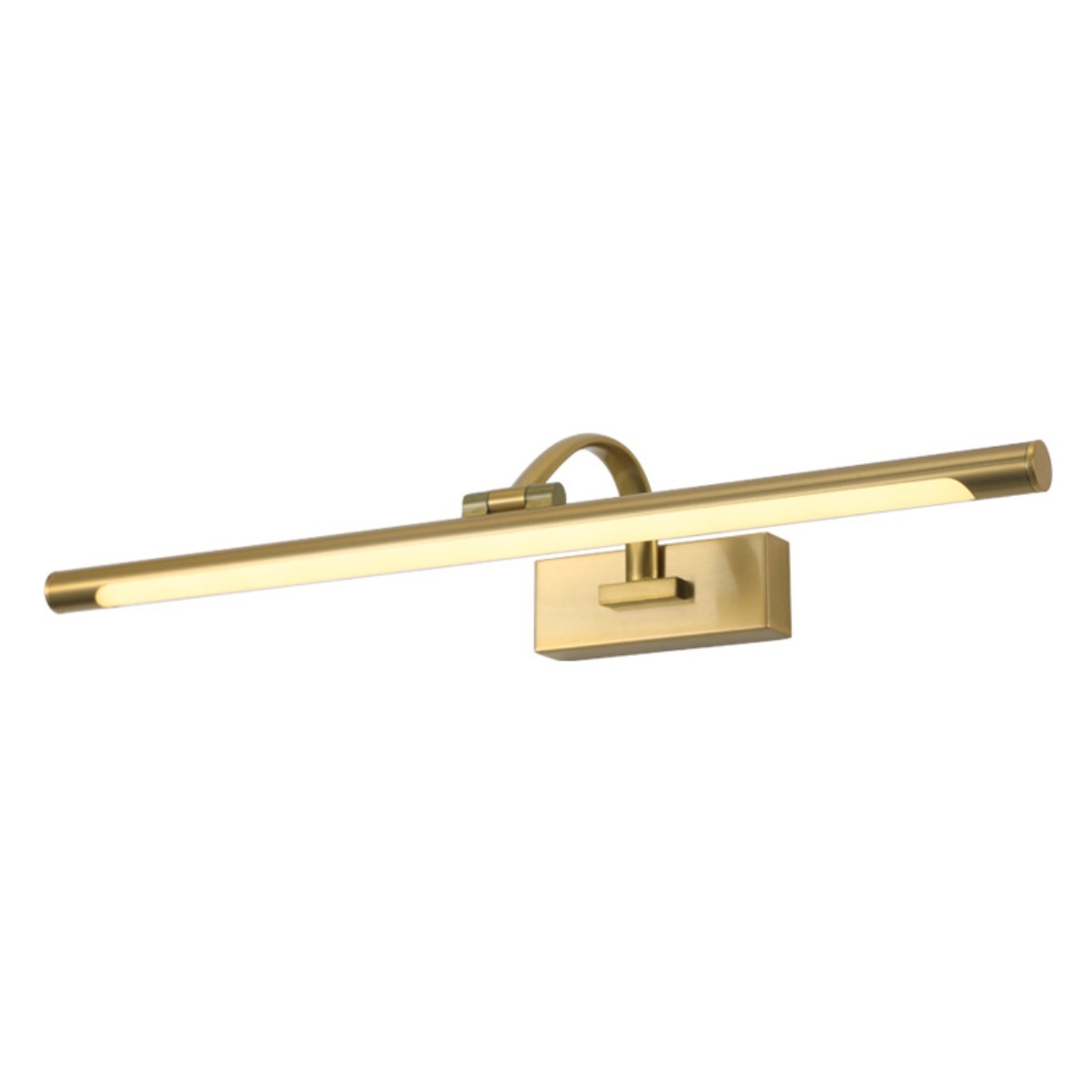 Mirror Front LED Brass Wall Lamp M556