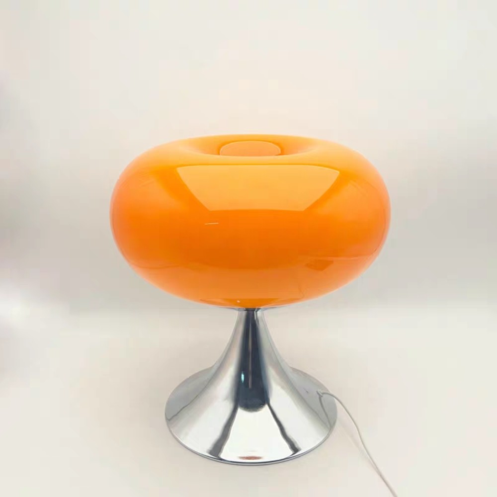 Lollora Bauhaus Apple Glass Table Lamp — Modern Desk & Bedside S171