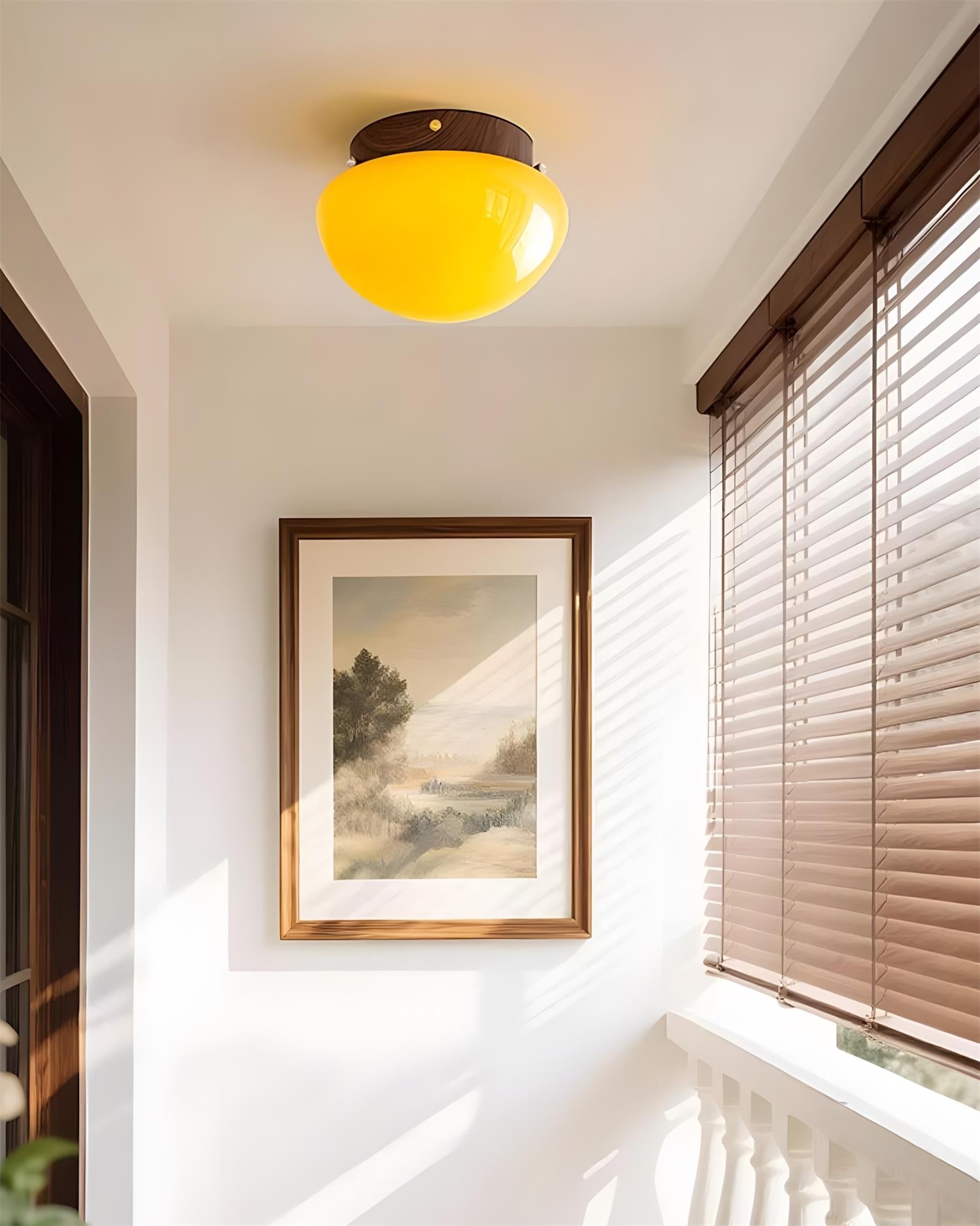Honeyed Dome Ceiling Lamp T1541