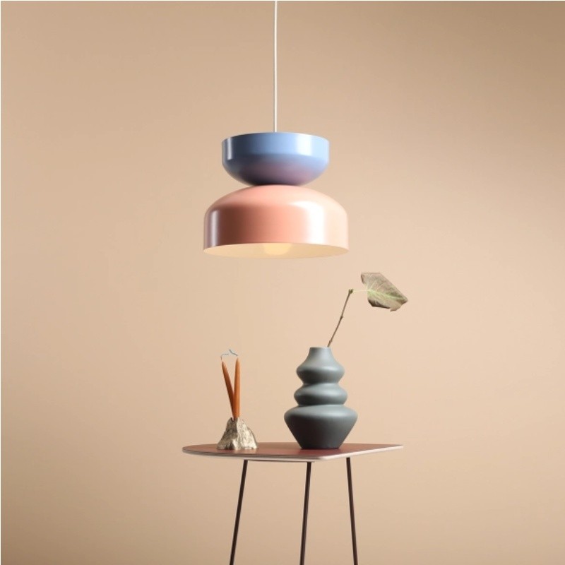 Contemporary Pendant Light with Layered Shade Design S231