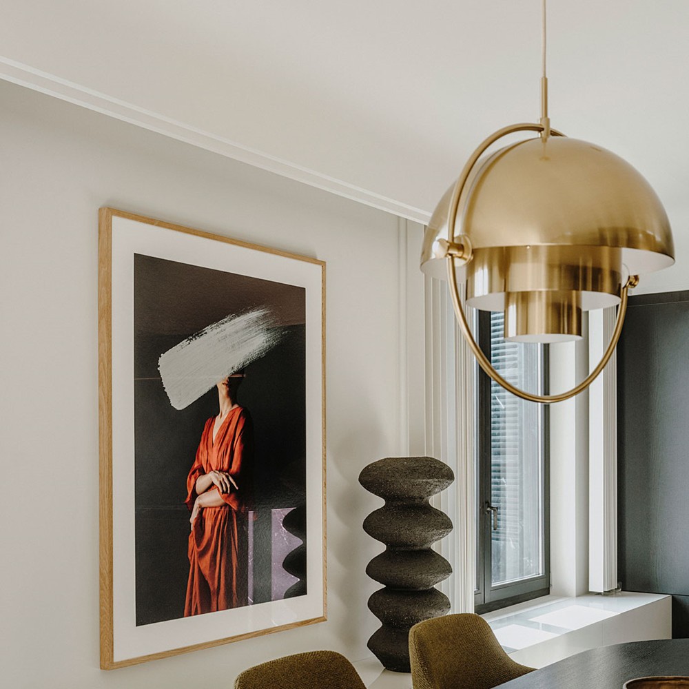 Multiva Pendant Light - Modern Metal Design for Living Room