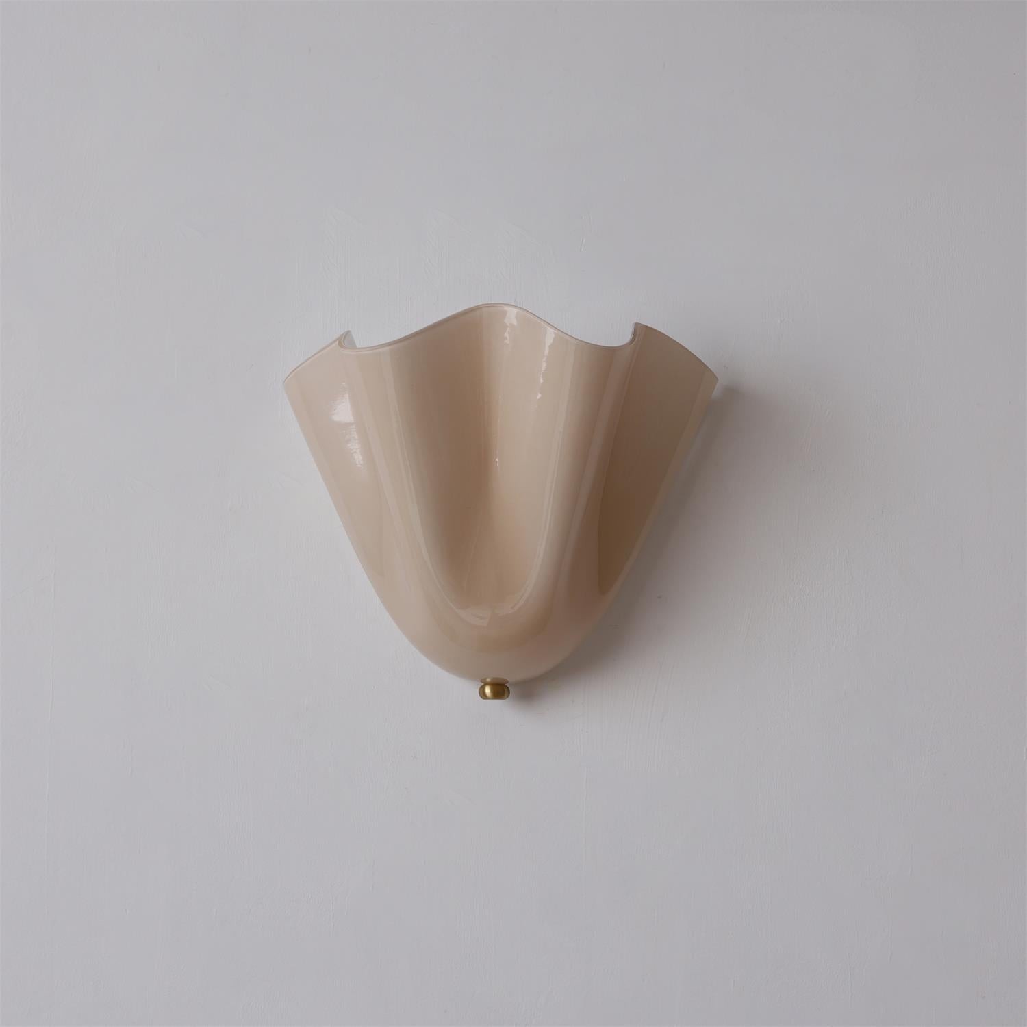 Bellina Modern Glass Wall Sconce - Ambient Lighting for Hallway P075