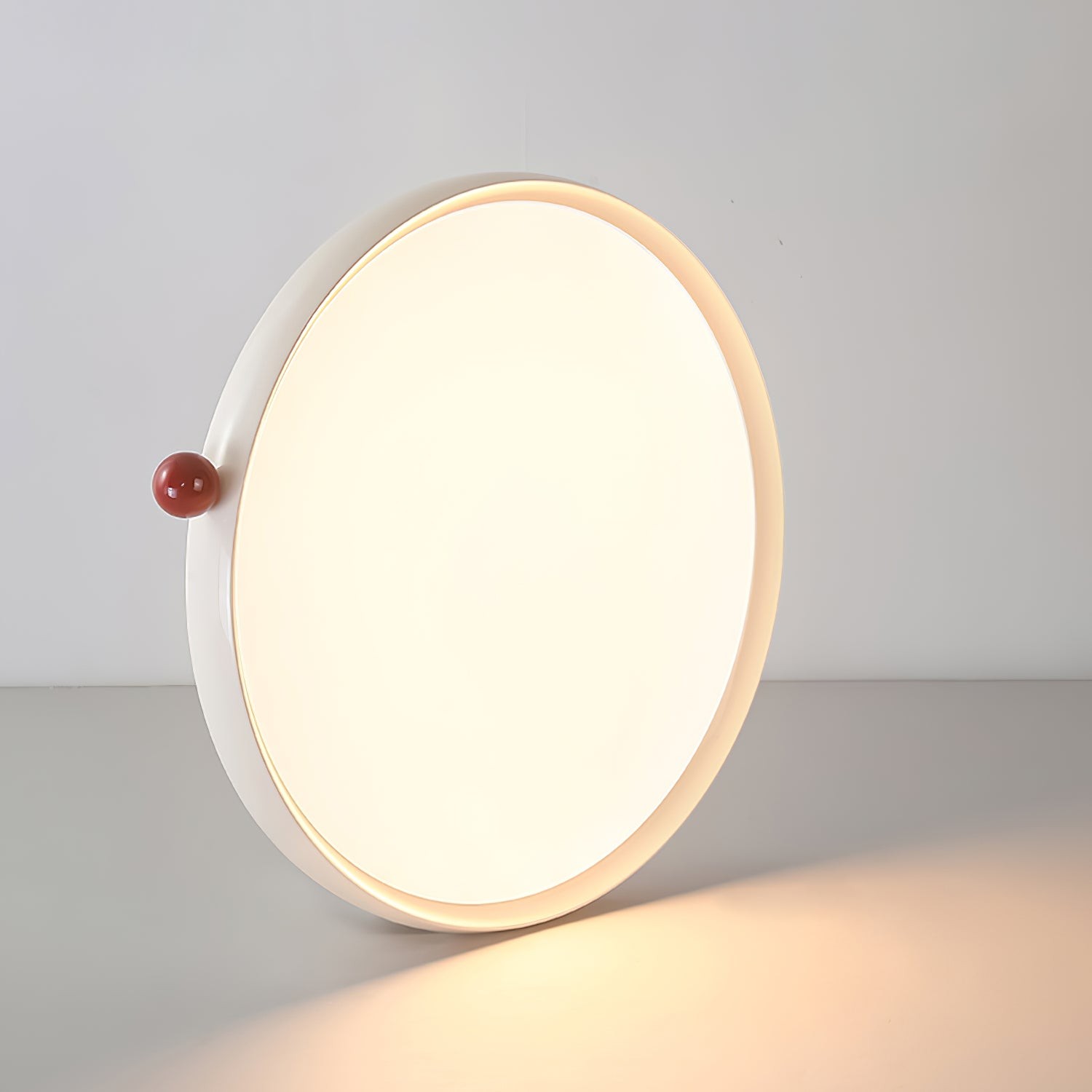 Minimalist Disc Cream Style Ultra-thin Ceiling Lamp M440