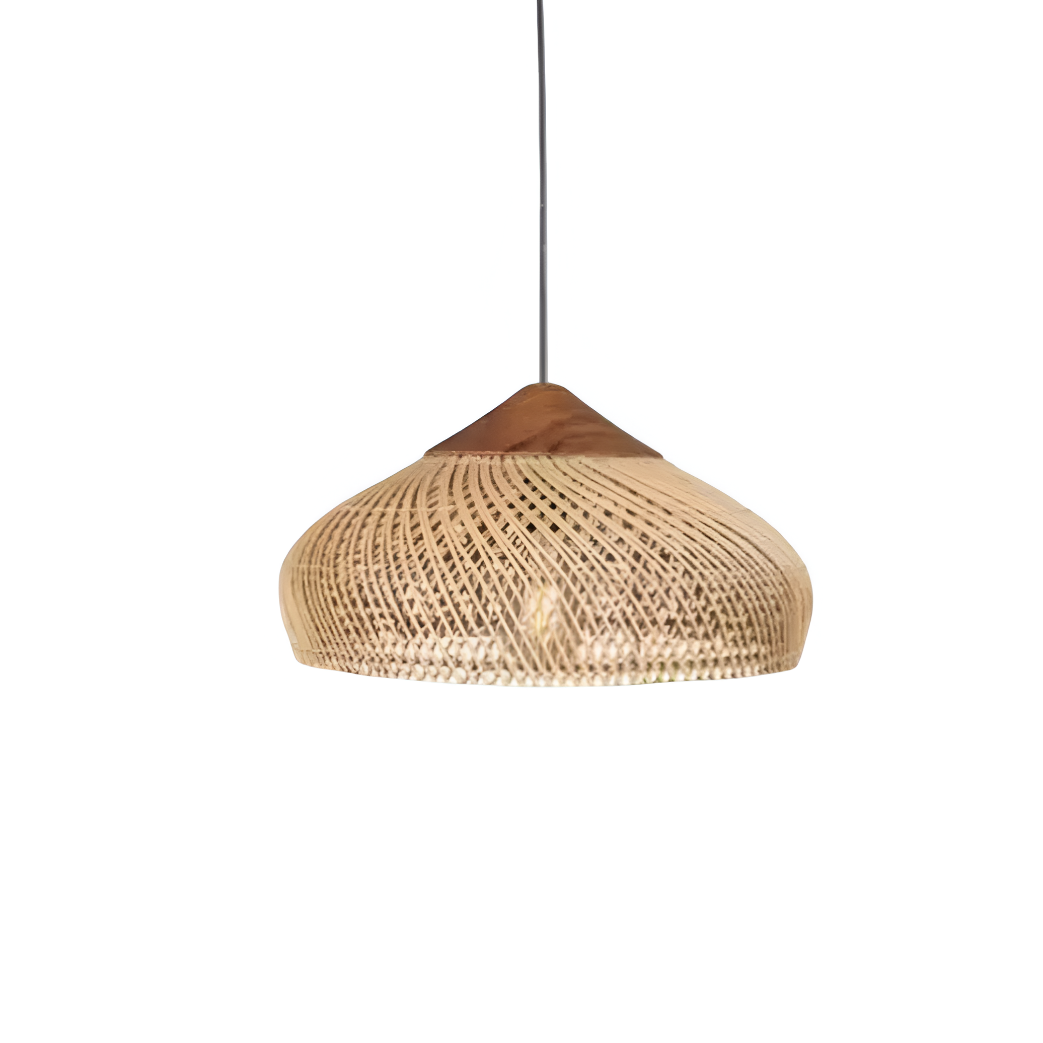 Retro Bohemian Rattan Pendant Light T2060