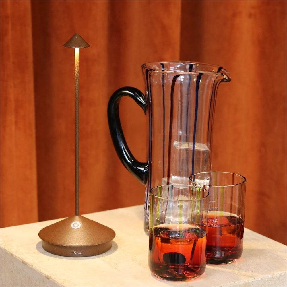 Glimma Rechargeable LED Table Lamp - Modern Portable Lamp for Living Room