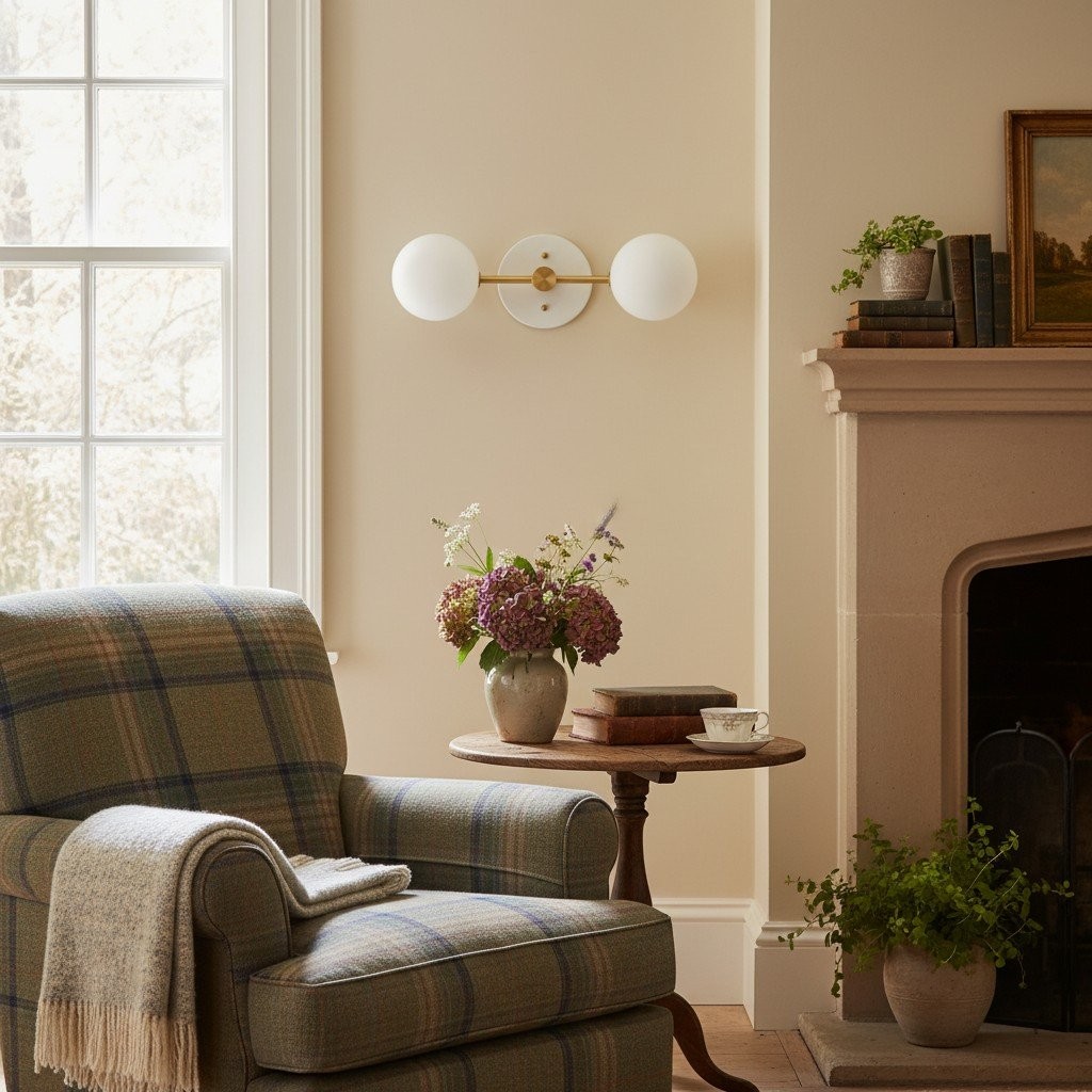 Glorica Glass Vanity Light - Modern Brass Wall Sconce for Bathroom Style T318