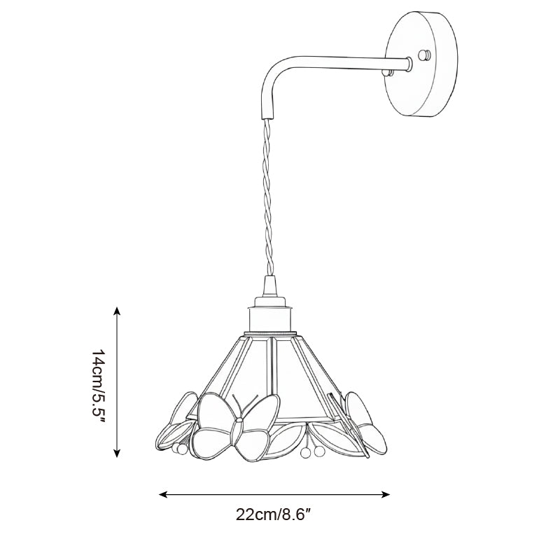 Butterfly Kaleido Wall Lamp T1465
