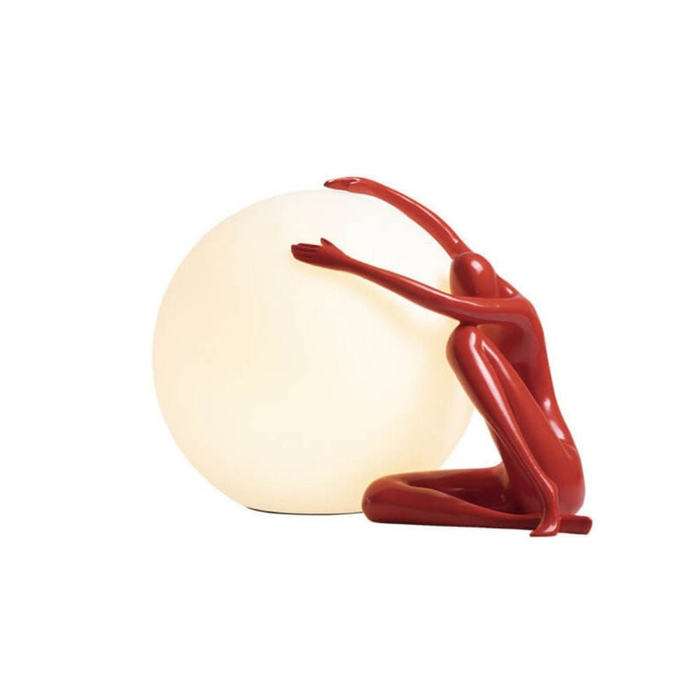 Humanoid Ball Holding Table Lamp M583