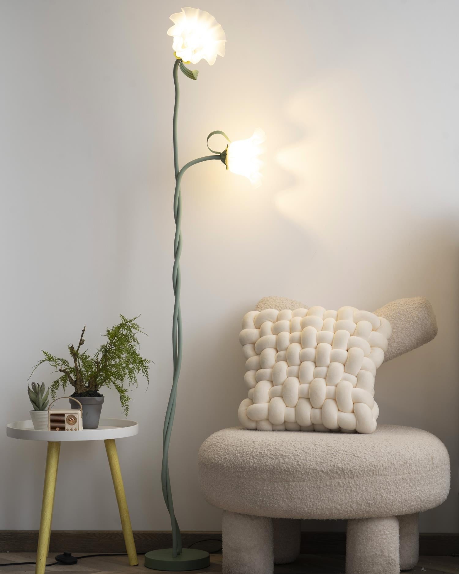 Creative Multi-Head Winding Flower Shape Floor Lamp M75