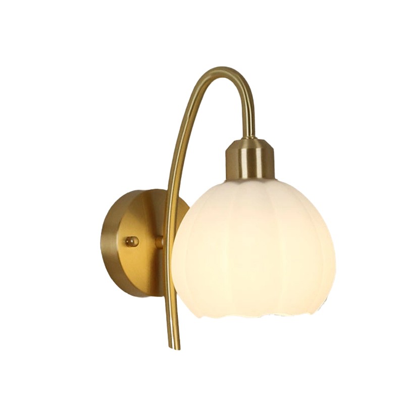 Pastoral Flowers Cream Wind Wall Lamp