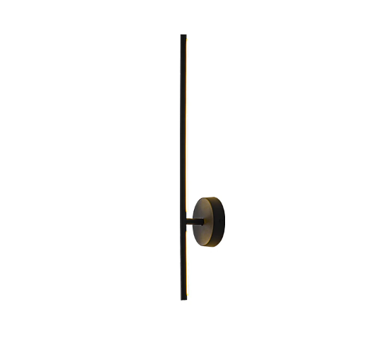 Modern Black Aluminum Wall Light T2074