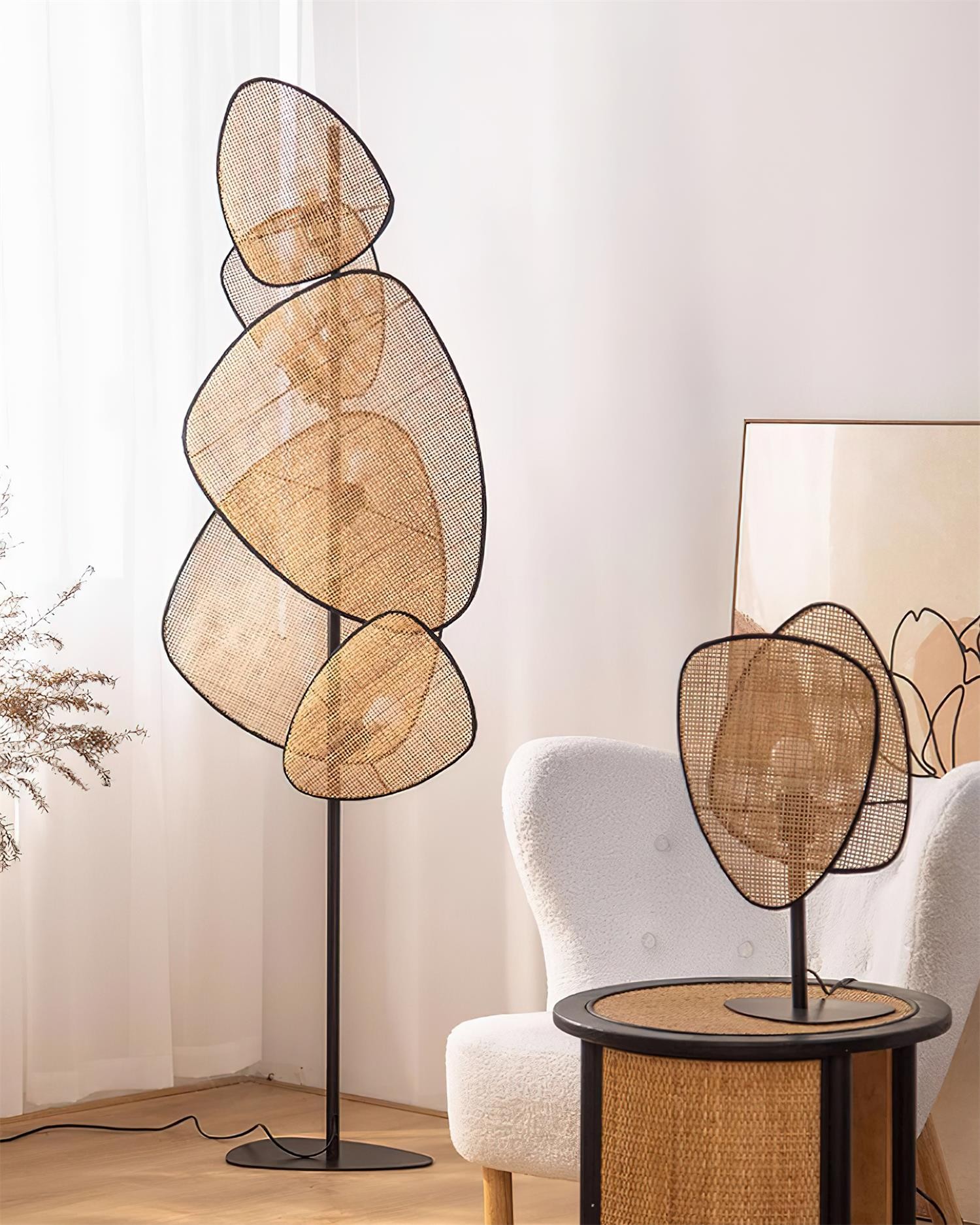 Creative Natural Rattan Floor Lamp M231