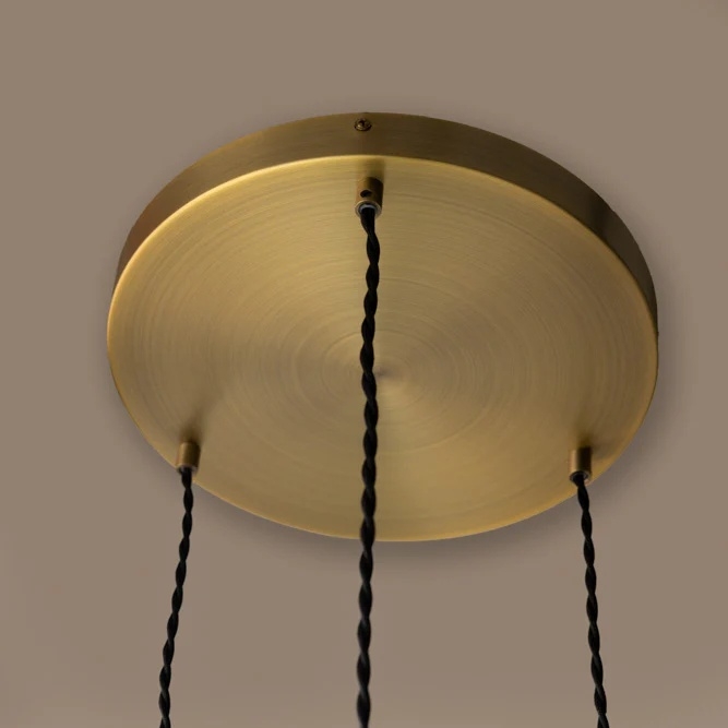 Aridia Palm Leaf Cluster Pendant Light Artistic Glass Pendant for Hallway Kitchen and Lounge T1150