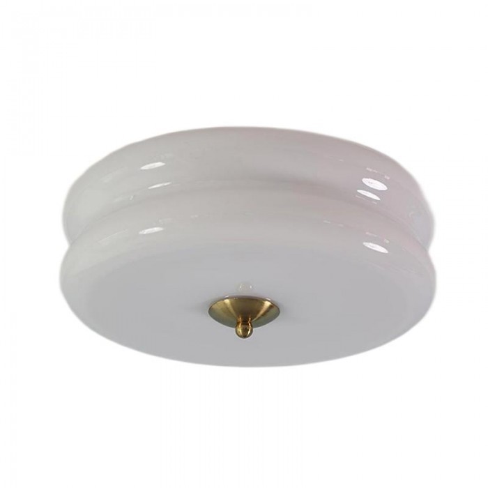Vintage Glass Flush Mount Ceiling Light S115