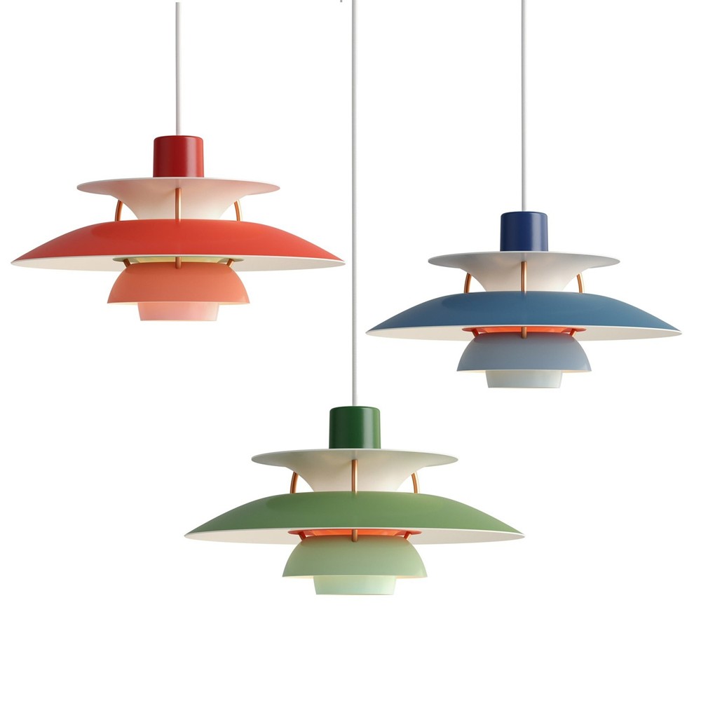 Danish Multi-layer Metal Pendant Light S107