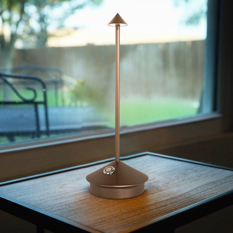 Glimma Rechargeable LED Table Lamp - Modern Portable Lamp for Living Room