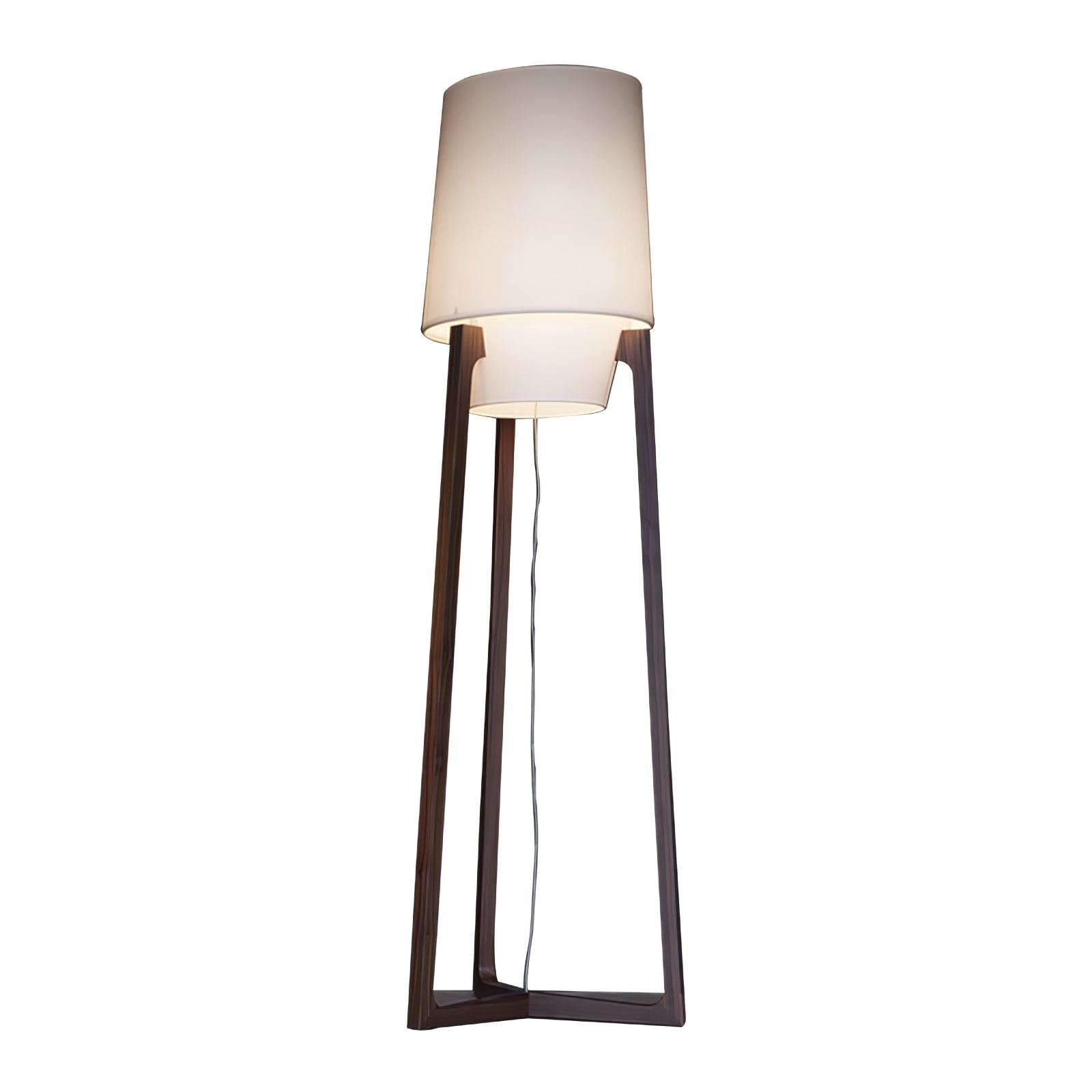 Modern Simple Chinese Style Solid Wood Floor Lamp M51