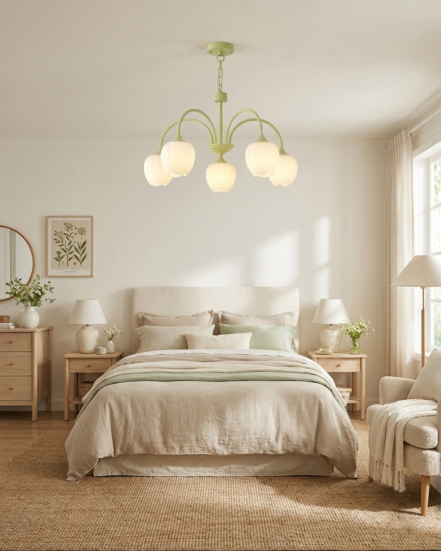 Tulip Matcha Chandelier T1588