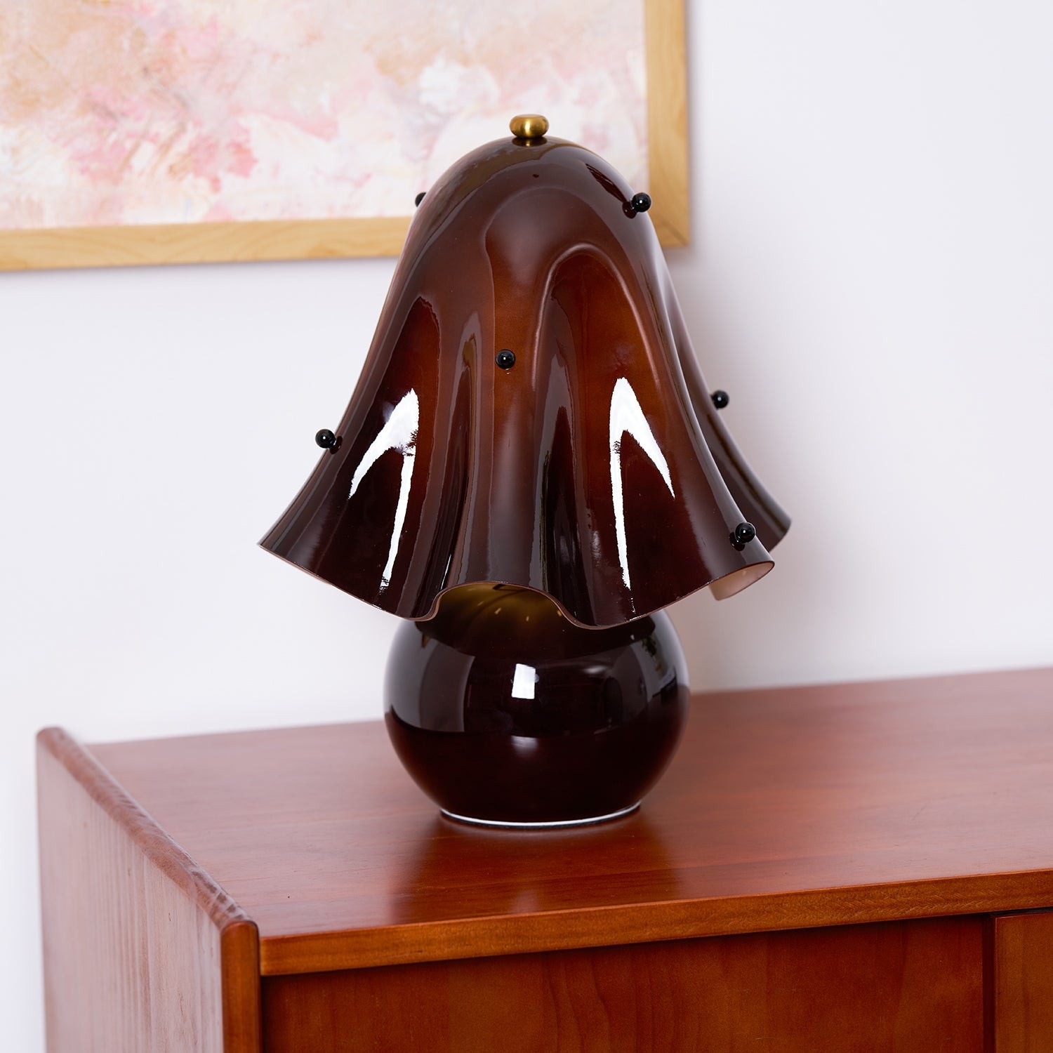 Bellina Sculptural Bell Flower Table Lamp - Accent Lighting for Room T281