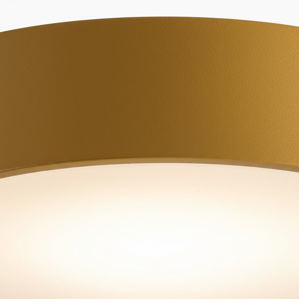 Rondi Minimalist Round LED Ceiling Light - Circular Iron Design for Living Room and Bedroom T558