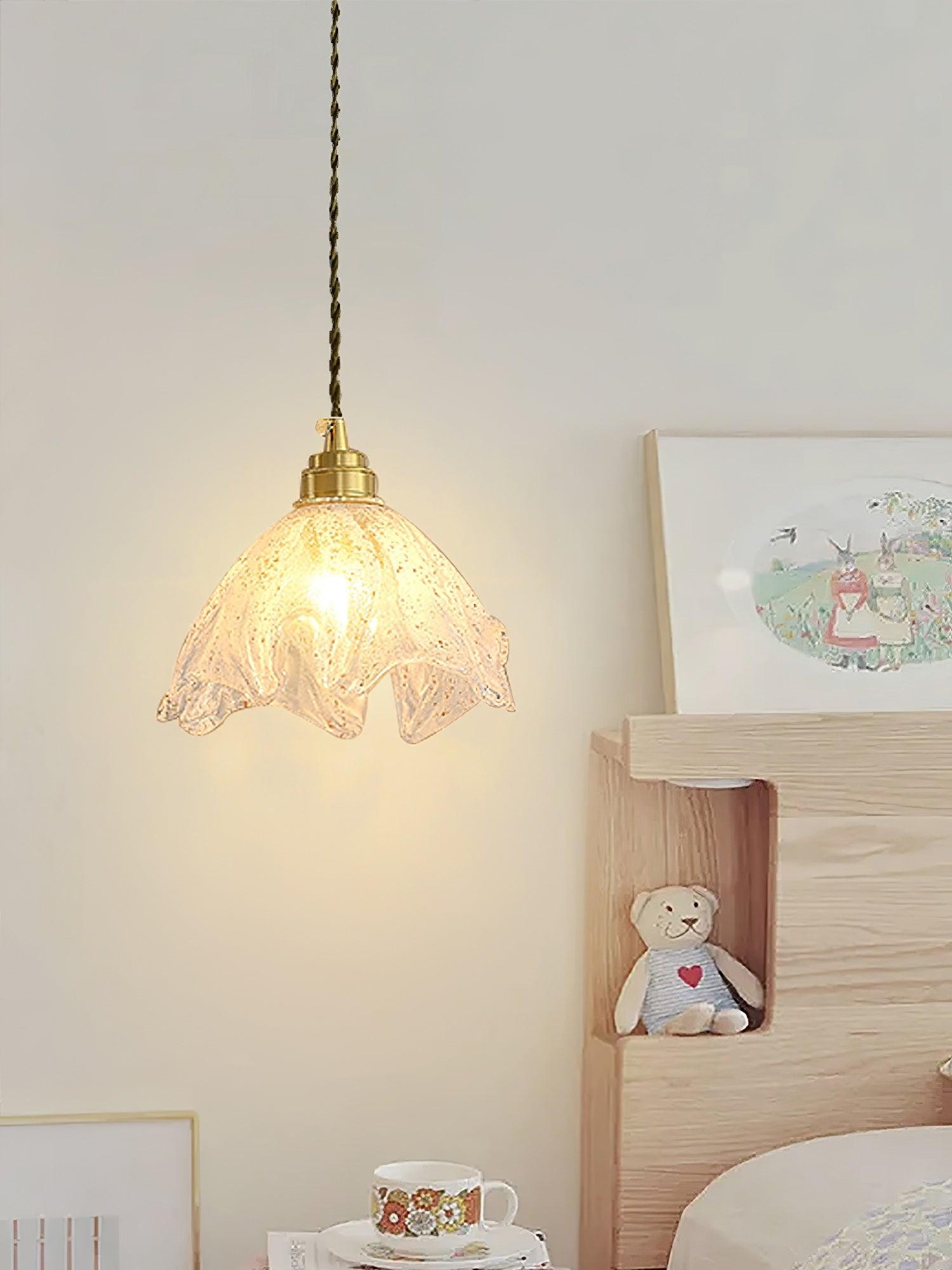 Lotus Crystal Small Pendant Light M539