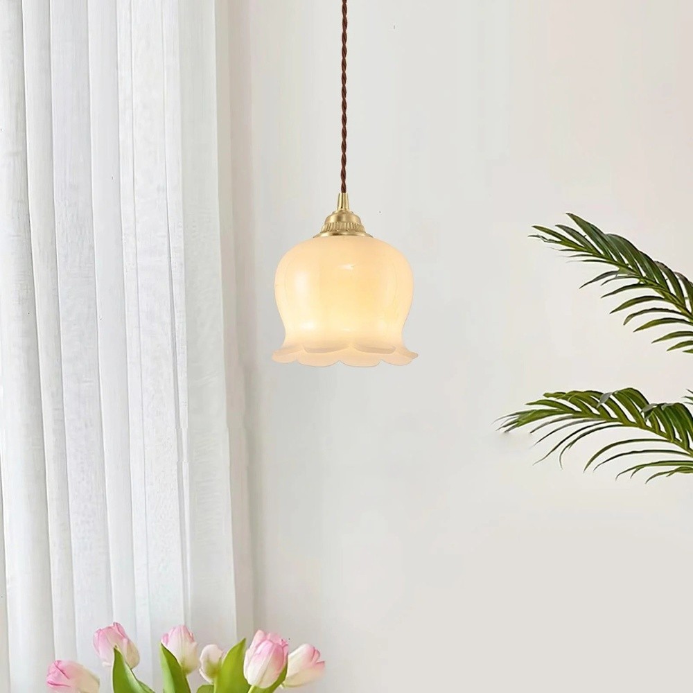 Vintage Valley Flower Pendant Light S163