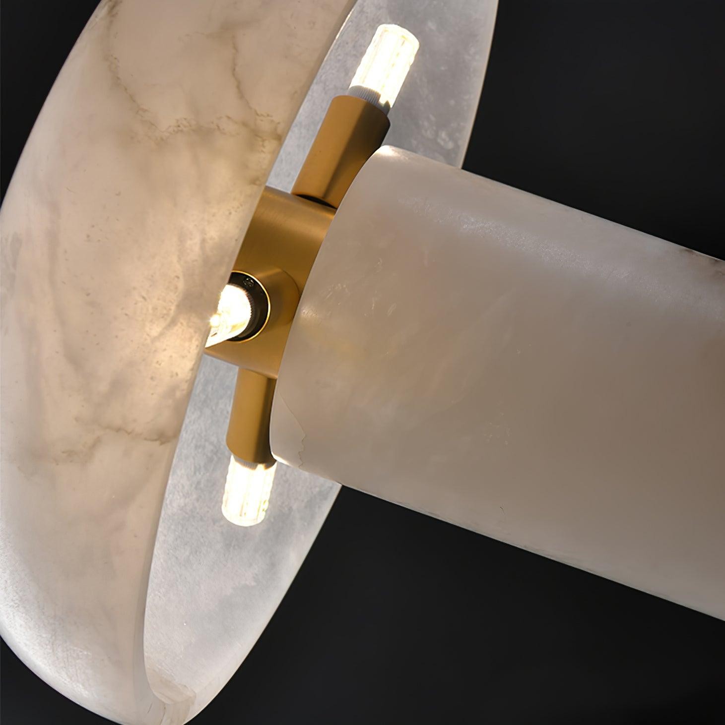 Creative Minimalist Luxury Alabaster Table Lamp For Bedroom M344