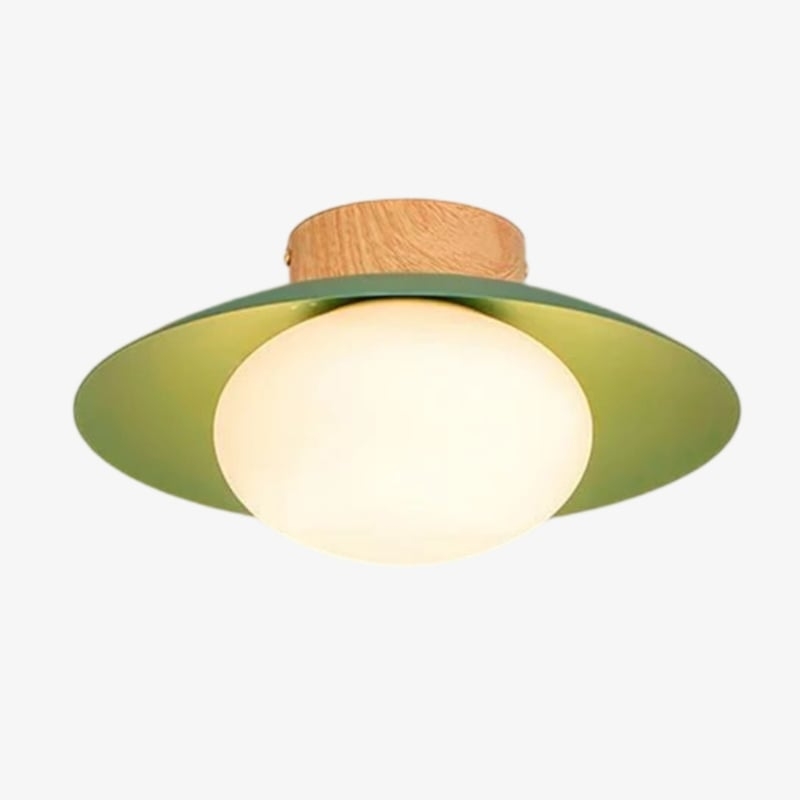 Oribela Globe Ceiling Light - Sculptural Modern Flush Mount for Kitchen T508