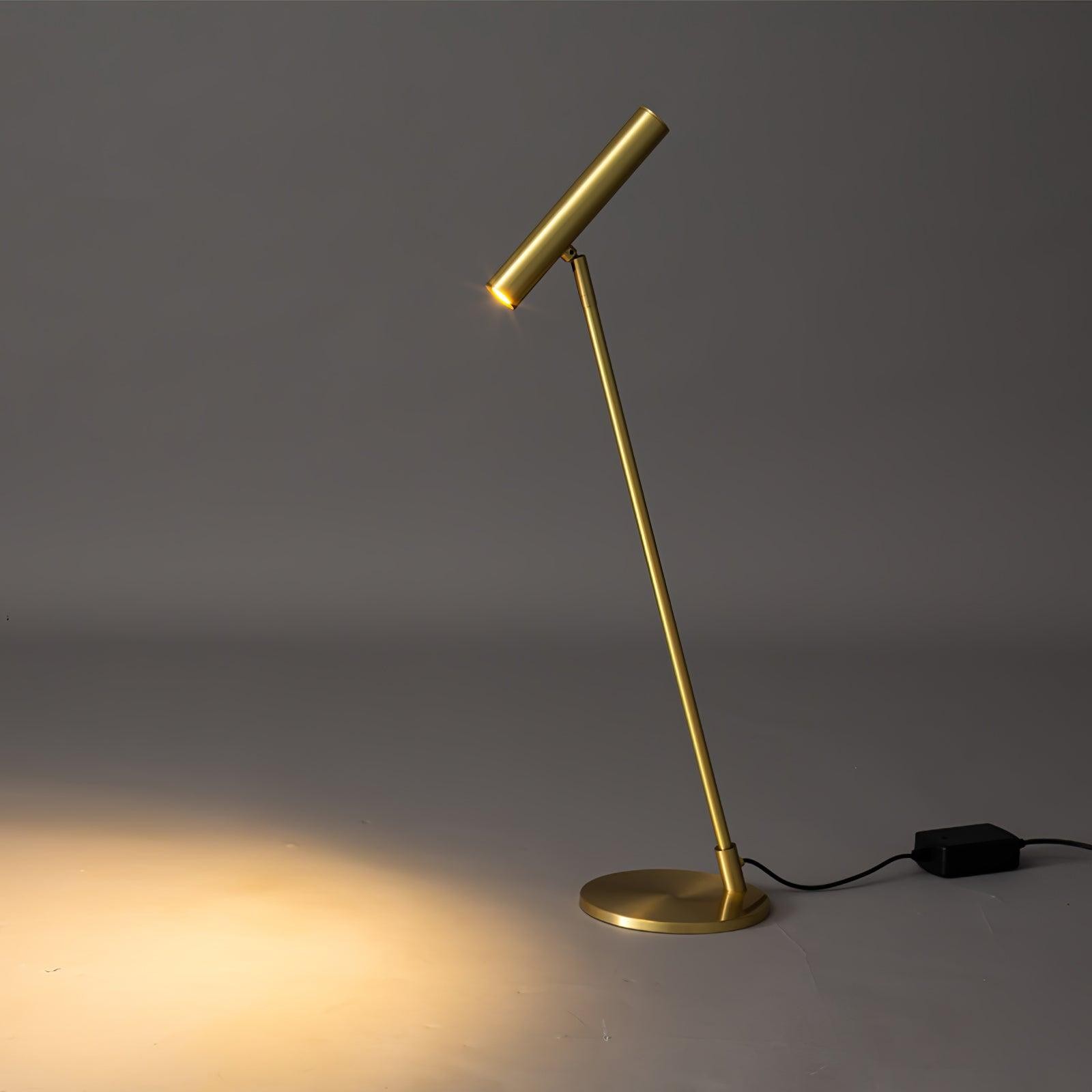Modern Minimalist Brass Adjustable LED Floor Lamp M402
