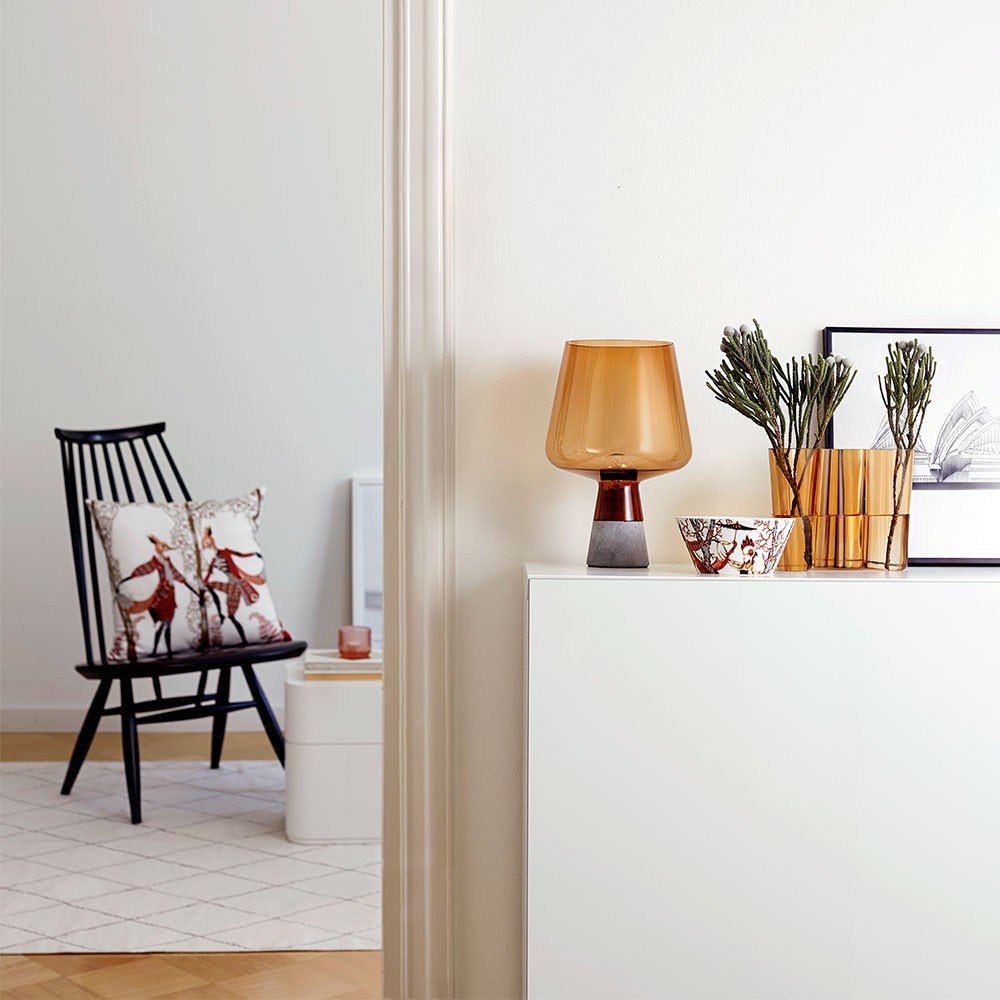Glass Table Lamp - Glass Dome Nordic Design for Bedroom