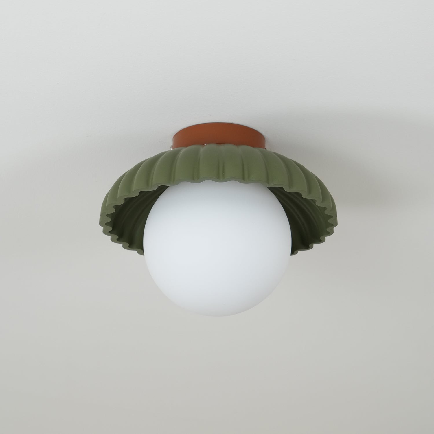 Alien Cream Glass Ceiling Light - Modern Nordic Ceiling Fixture M77