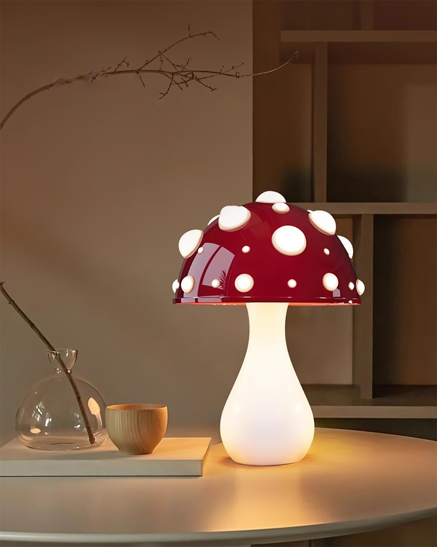 Poisonous Mushrooms Table Lamp M114