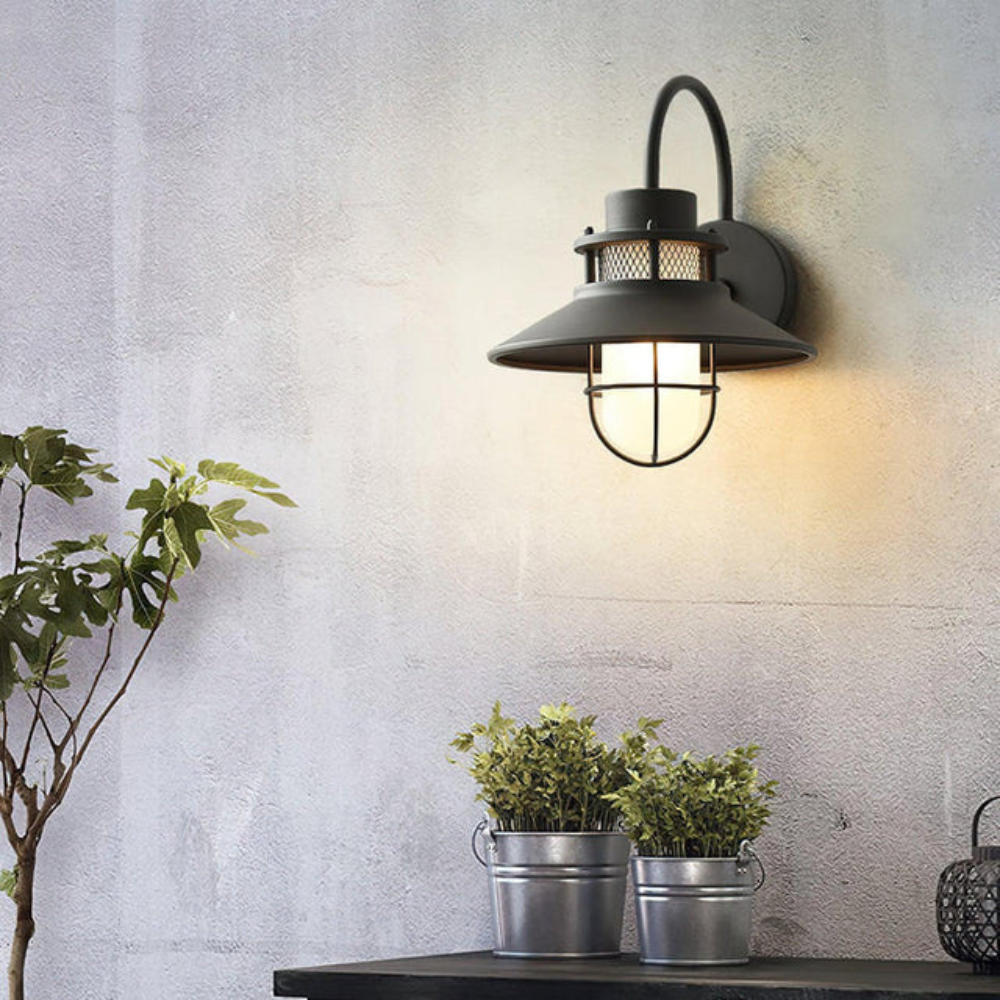 Luminous Outdoor Torch Metal Outdoor Wall Lamp T2031
