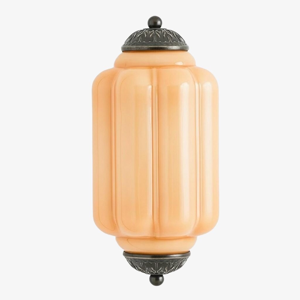 Eloise Elegant Glass Wall Sconce - Vintage Lighting for Bedroom T290