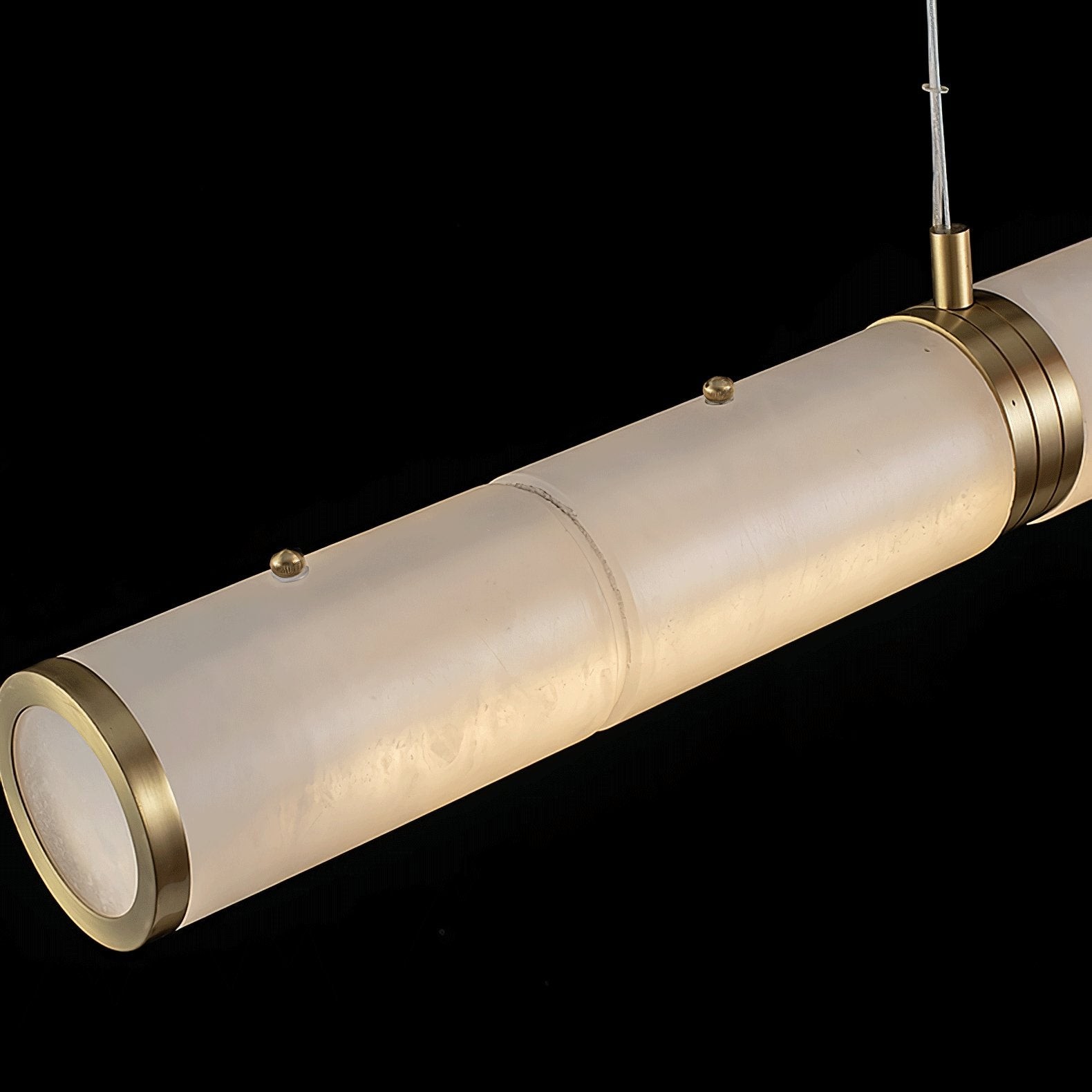 Luxurious Alabaster Beam Pendant Light M581