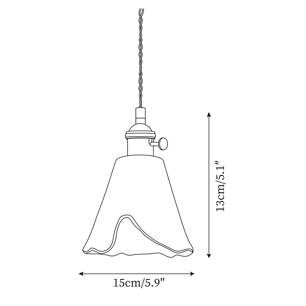 Retro Glass Pendant Lamp M110