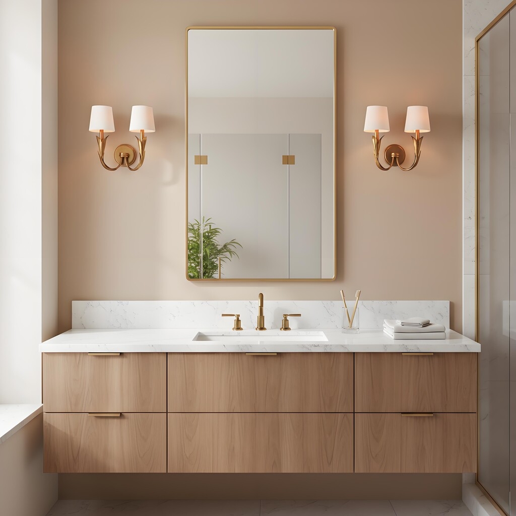 Duova Wall Lamp - Curved Reed-Like Metal Arms Design for Bedroom, Living Room or Bathroom T715