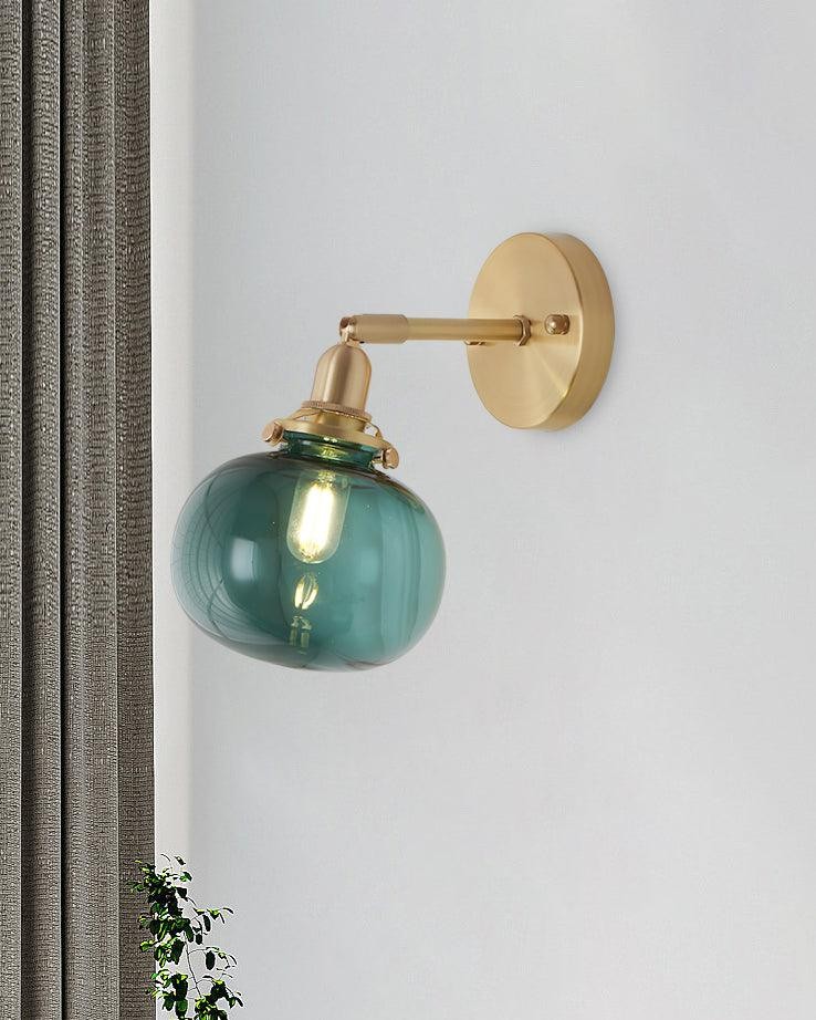 Simple Hallway Entrance Pumpkin Pattern Wall Lamp M108