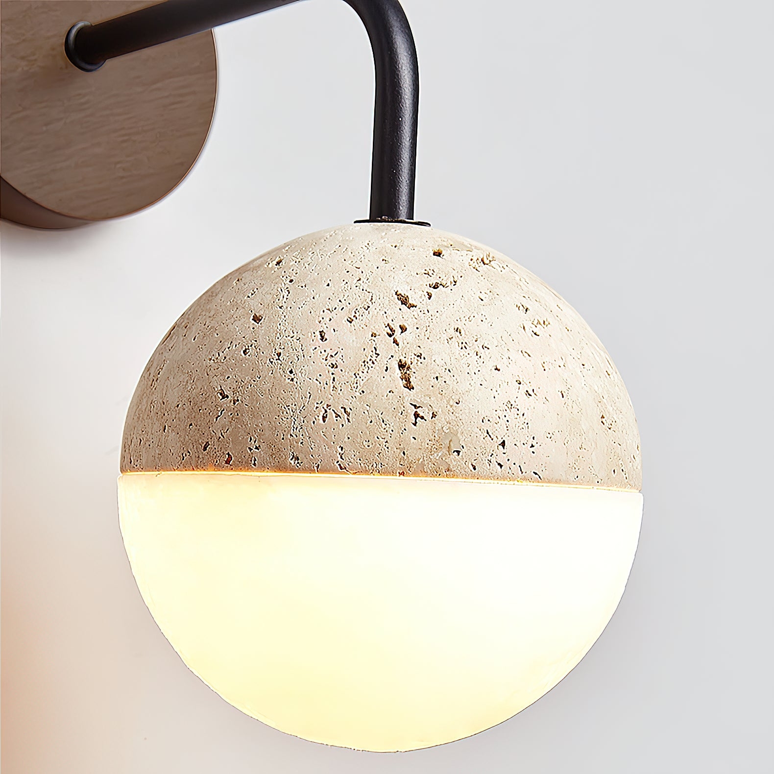 Tia Travertine Wall Lamp T1886