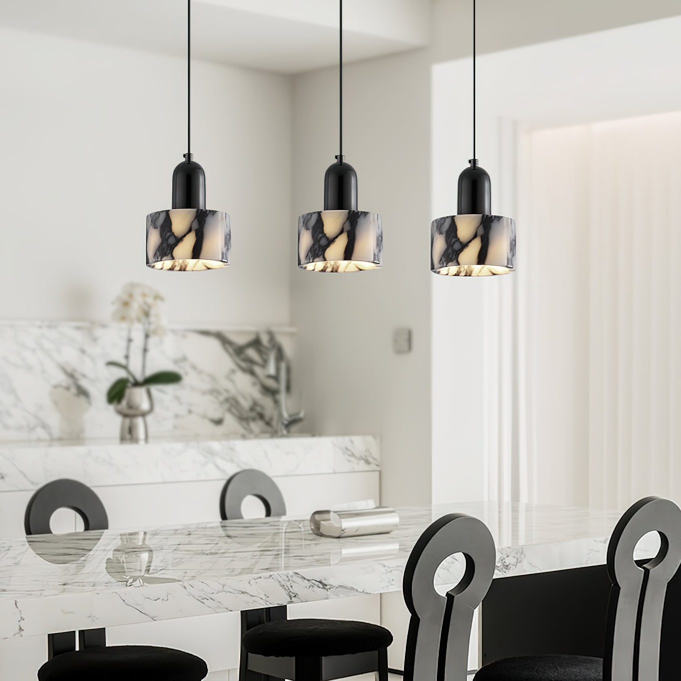 Dekum Marble Pendant Lamp T1830