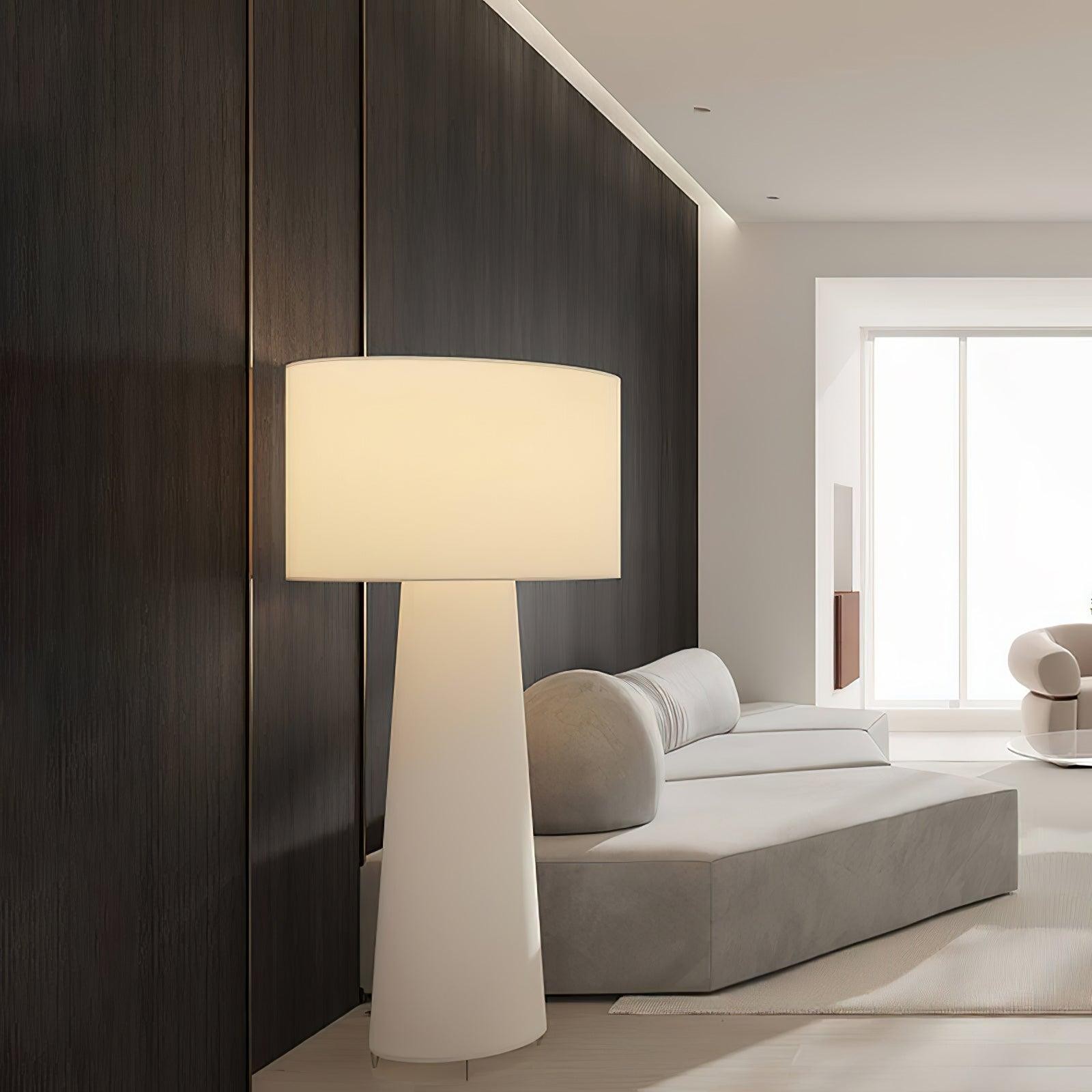 Column Fabric Floor Lamp Suitable For Living Room M561