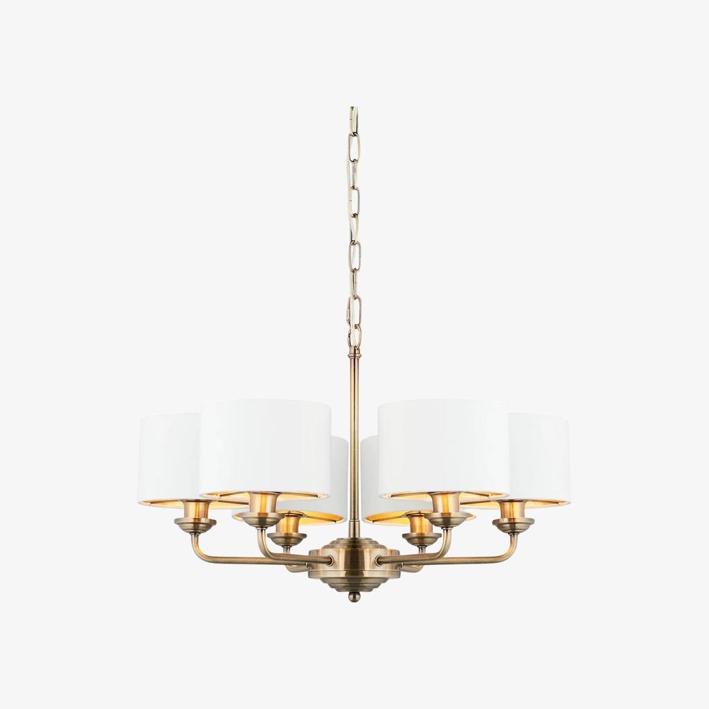 Tela Antique Multi-Arm Chandelier - Elegant Design Chandelier for Home Interiors T1046