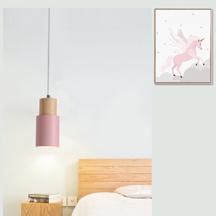 Nordic Macaron Bedside Pendant Light S217