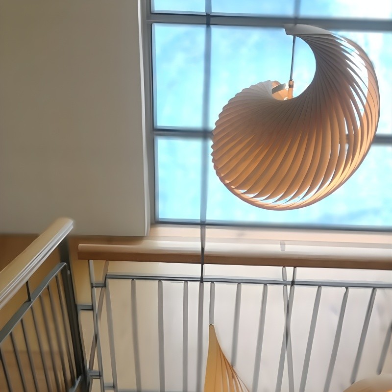 Nautilus Shell Pendant Light S196