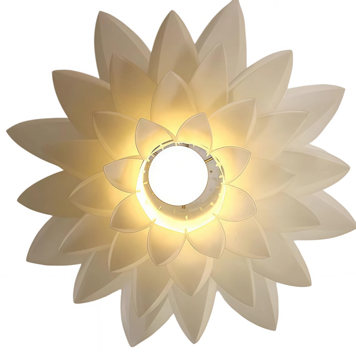 Nordic Lotus Ceiling Lamp – Contemporary Pendant for Living Room S407
