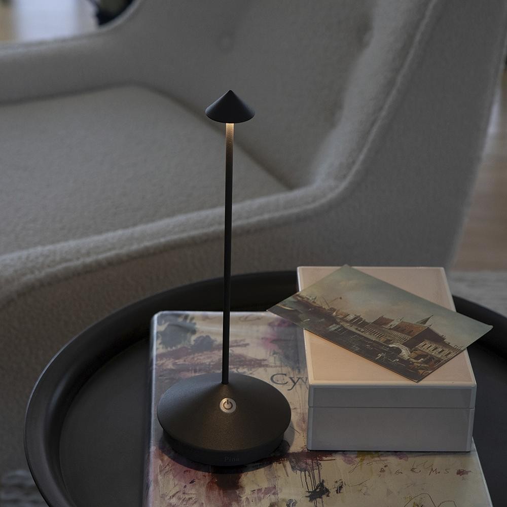 Glimma Rechargeable LED Table Lamp - Modern Portable Lamp for Living Room