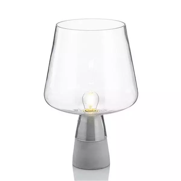 Glass Table Lamp - Glass Dome Nordic Design for Bedroom