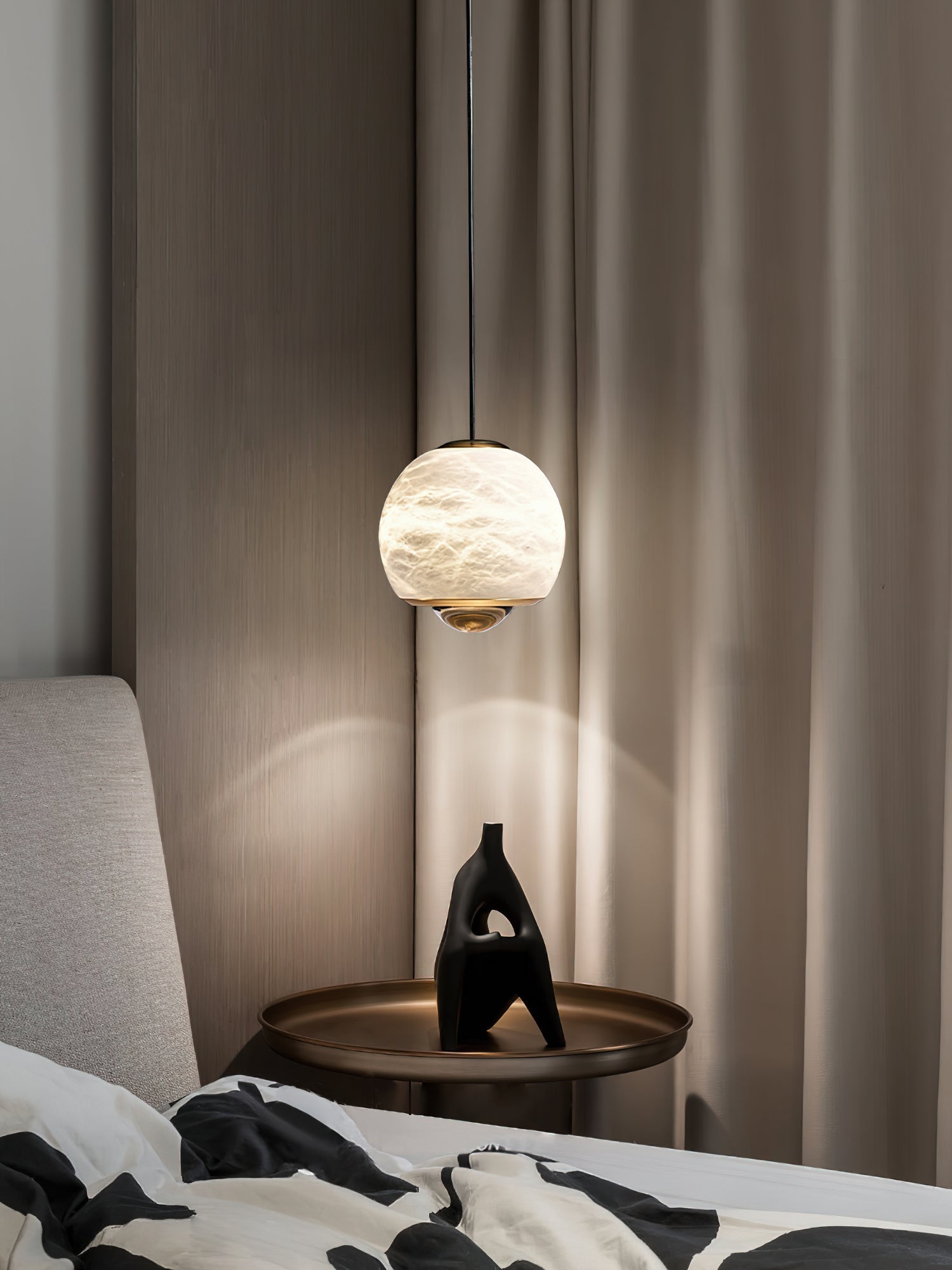 Ferox Alabaster Pendant Light T1646