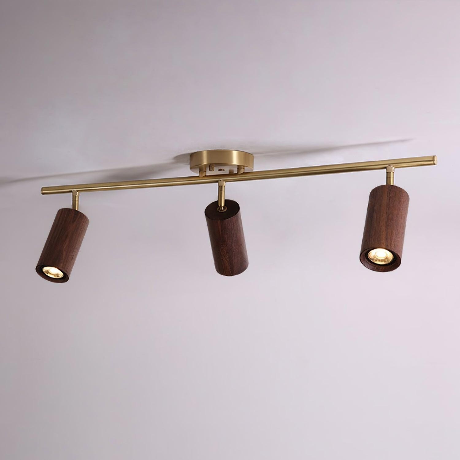 Fashion Wooden Modern Track Lighting M12