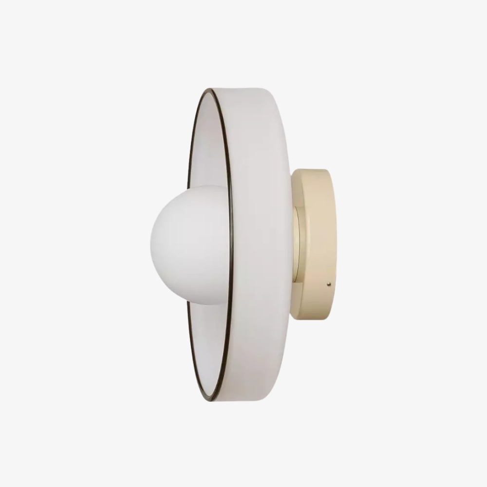 Kalo Blown Glass Disc Orb Flush Mount and Wall Sconce T662